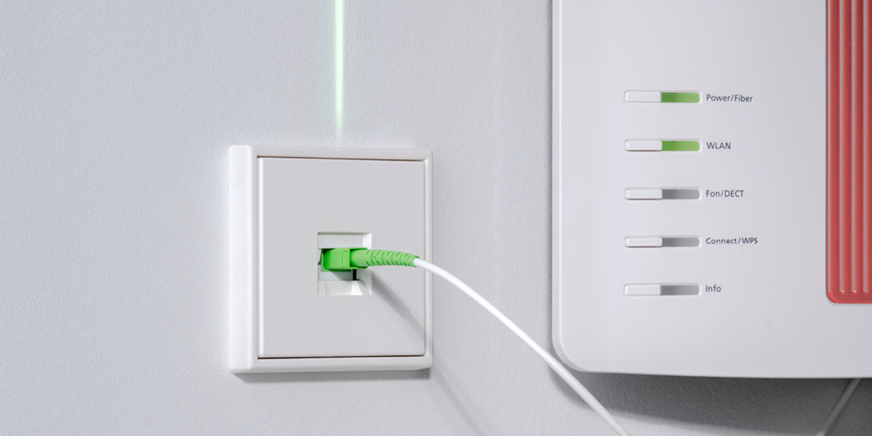 Die neuen Glasfaser-Anschlussdosen bei Montageservice E.Jahnel in Grävenwiesbach